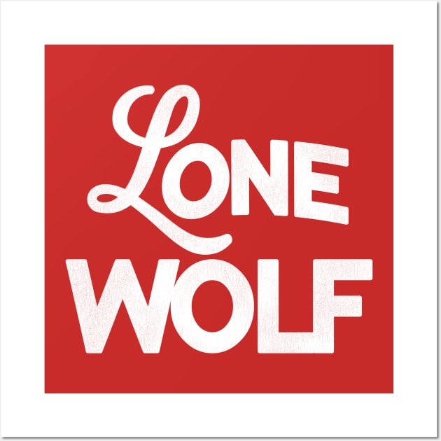 Leonard Kosnowski Lone Wolf Jacket Wall Art by darklordpug